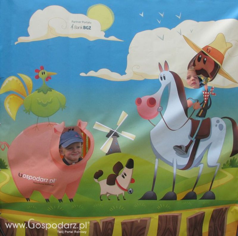 Zdjęcia ze świnką na Agro Show 2012 sobota