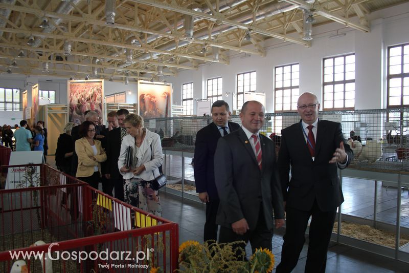 Spacer Ministra Sawickiego po terenie targów Polagra Food i KWZH