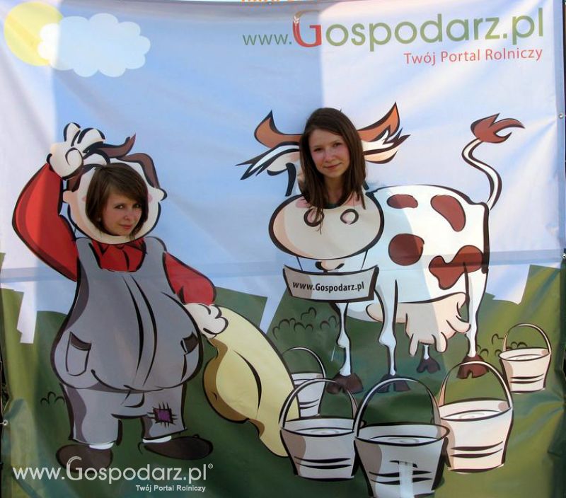 Gospodarz i Krówka znajdź swoje zdjęcie z Zielonego Agro Show 