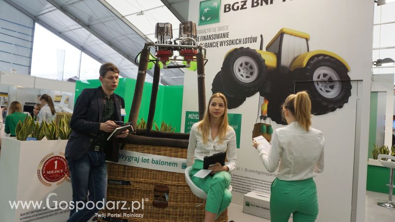 Bank BGŻ BNP Paribas na AGROTECH w Kielcach 2017