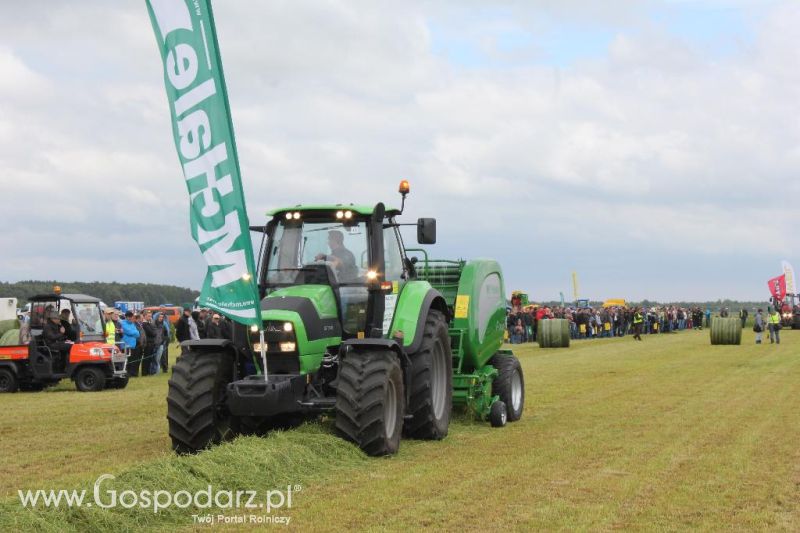 Pokazy maszyn Polskie Zboża Zielone Agro Show 2013