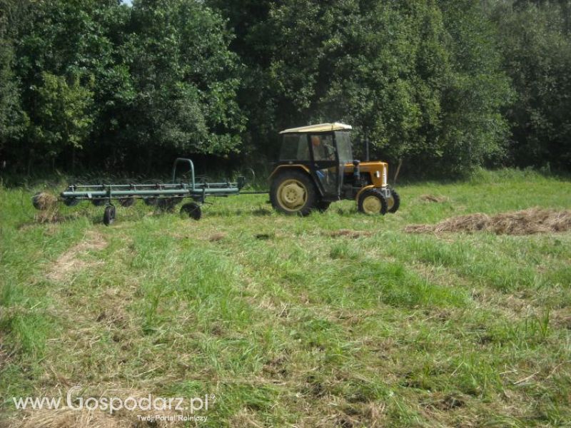 zbieranie siana 2012 ursusem c330m i 1014 de luxe