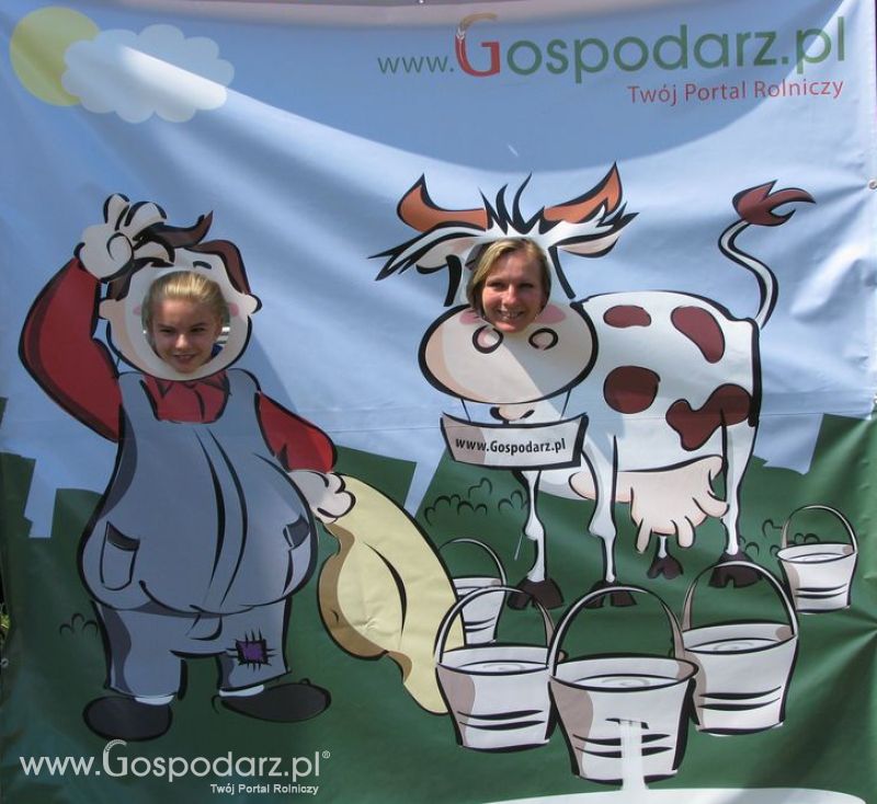 Gospodarz i Krówka znajdź swoje zdjęcie z Zielonego Agro Show 