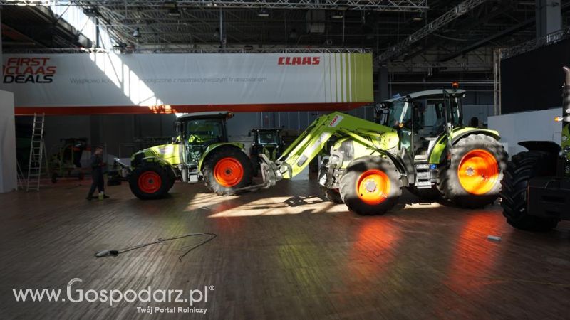 Claas na Agrotech Kielce postęp prac