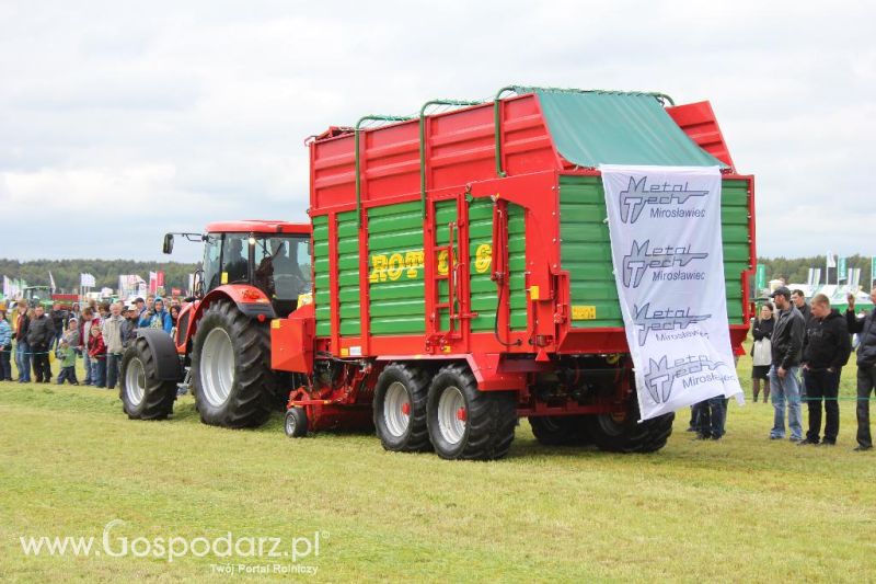 Pokazy maszyn Polskie Zboża Zielone Agro Show 2013