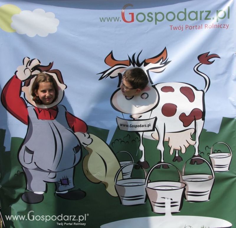 Gospodarz i Krówka znajdź swoje zdjęcie z Zielonego Agro Show 