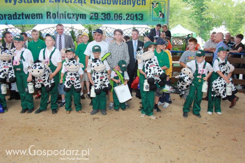 Młody Hodowca - Szepietowo 2013 XX Regionalna Wystawa Zwierząt Hodowlanych