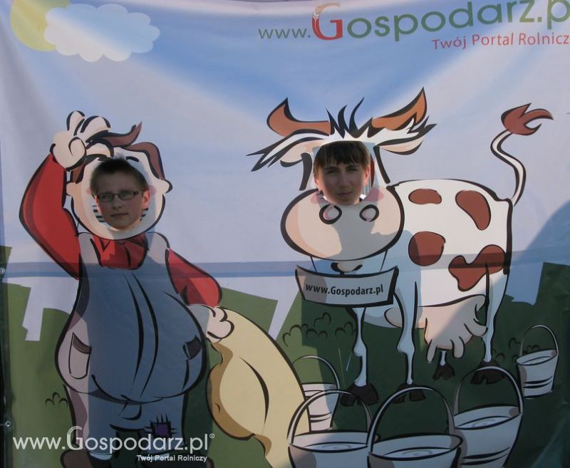 Gospodarz i Krówka znajdź swoje zdjęcie z Zielonego Agro Show 