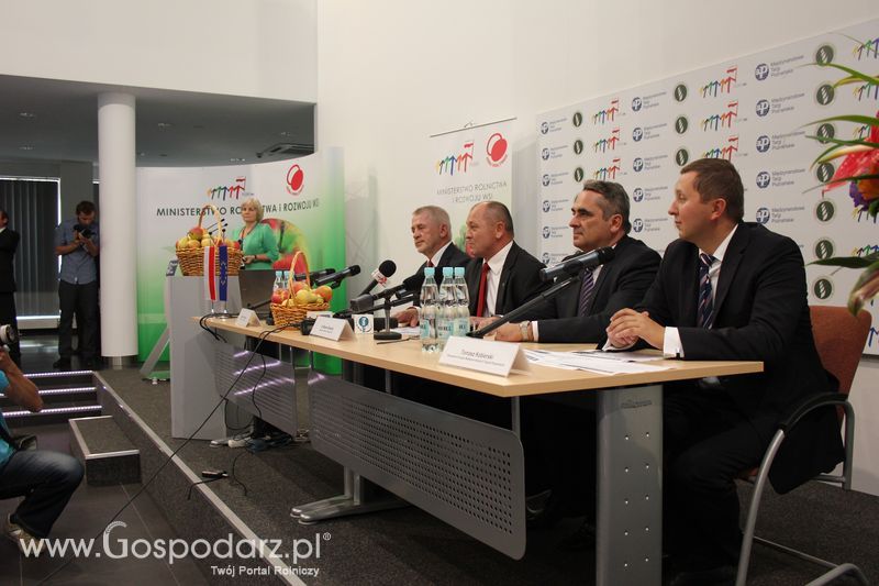 Konferencja prasowa Ministra Rolnictwa i Rozwoju Wsi i Prezesa Międzynarodowych Targów Poznańskich