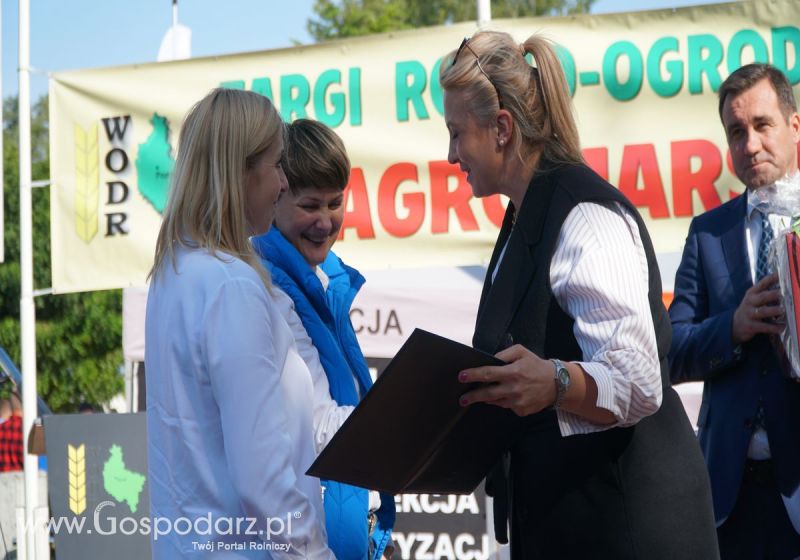 Jesienne Targi Rolno-Ogrodnicze AGROMARSZ 2021 - Wyręczenie Nagród