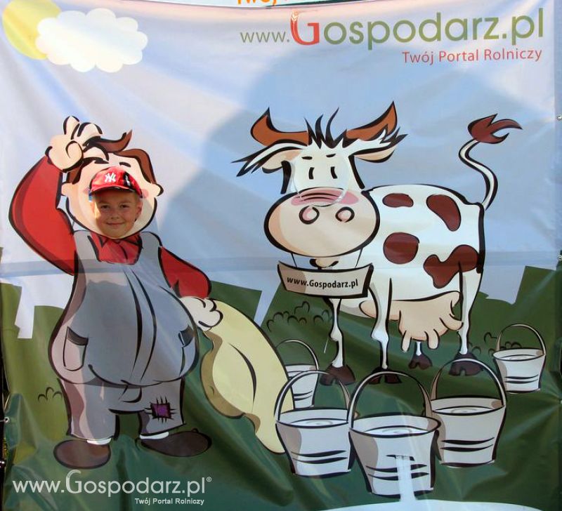 Gospodarz i Krówka znajdź swoje zdjęcie z Zielonego Agro Show 