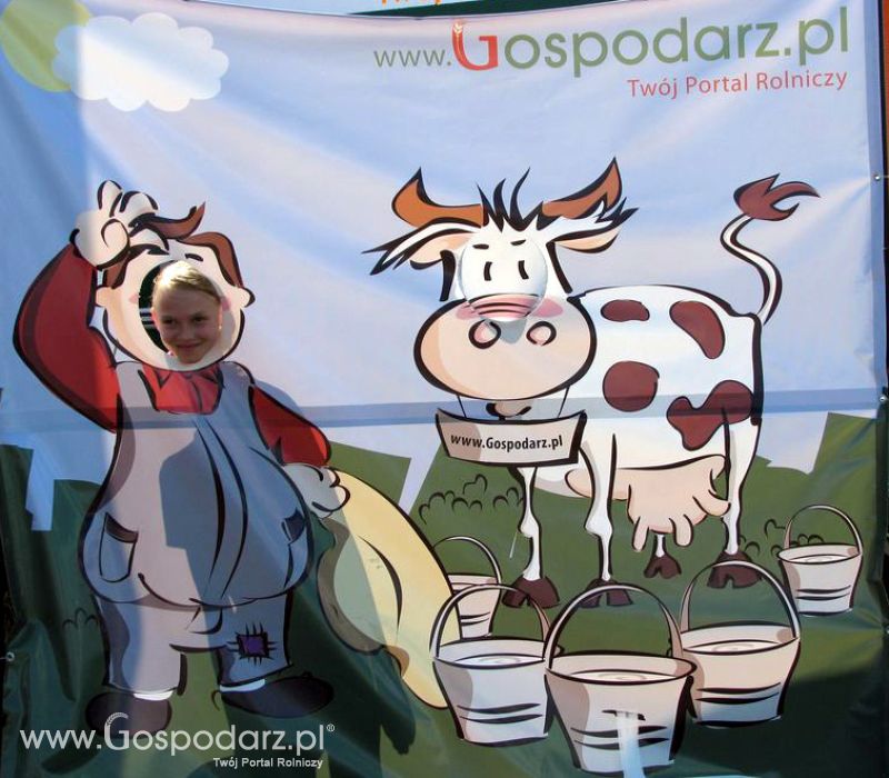 Gospodarz i Krówka znajdź swoje zdjęcie z Zielonego Agro Show 