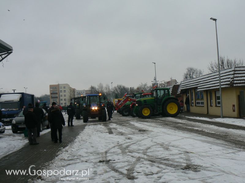 Protest rolniczy Środa Wlkp. 27.01.2015r.