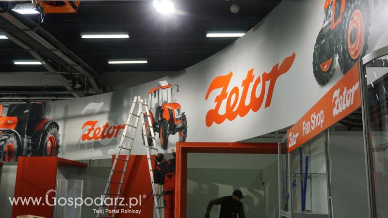 Zetor na Agrotech Kielce postęp prac