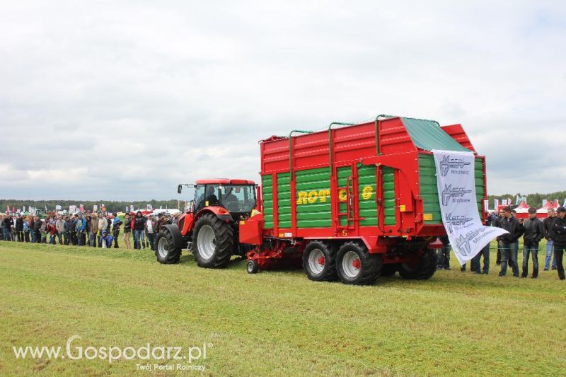 Pokazy maszyn Polskie Zboża Zielone Agro Show 2013