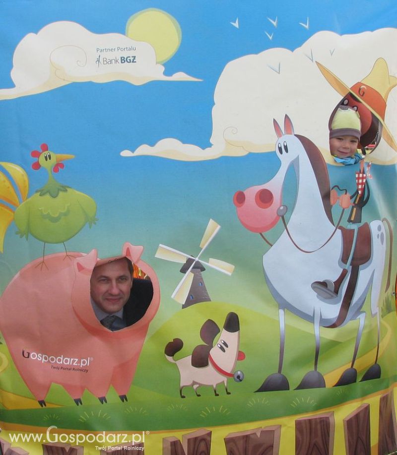 Zdjęcia ze świnką na Agro Show 2012 niedziela