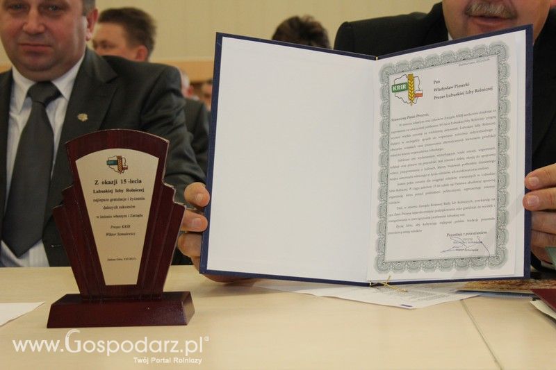 Debata Rolna 2012 oraz Jubileusz XV-lecia Lubuskiej Izby Rolniczej