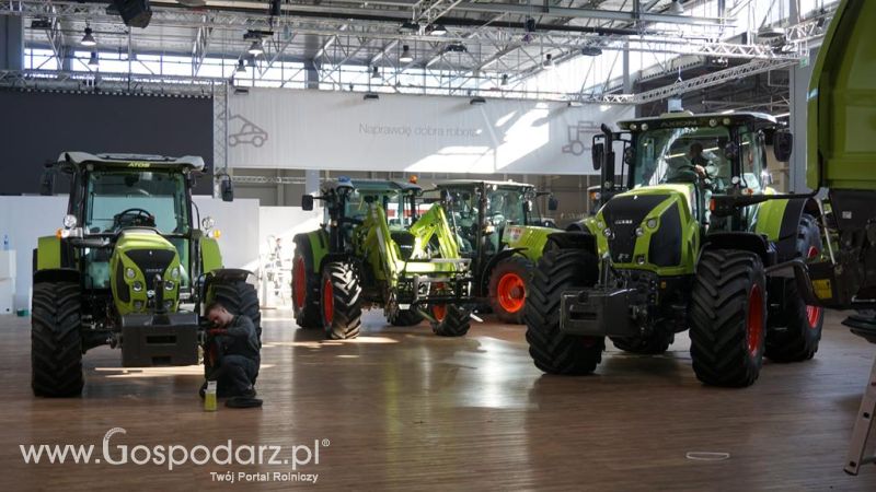 Claas na Agrotech Kielce postęp prac