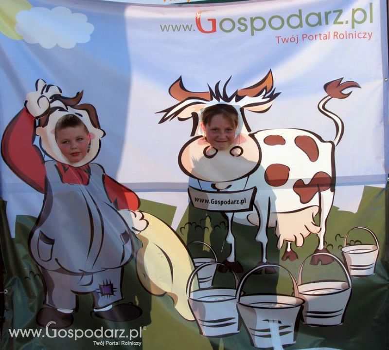 Gospodarz i Krówka znajdź swoje zdjęcie z Zielonego Agro Show 