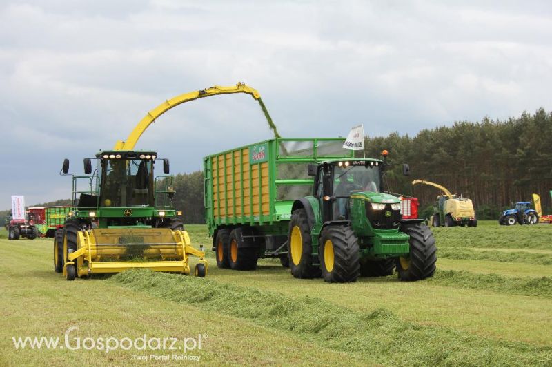 Pokazy maszyn Polskie Zboża Zielone Agro Show 2013