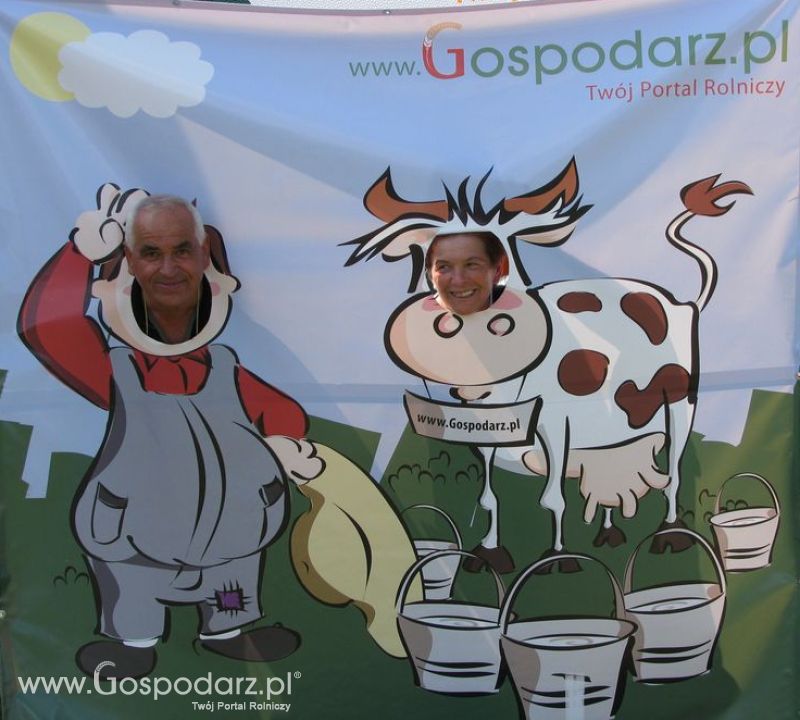 Gospodarz i Krówka znajdź swoje zdjęcie z Zielonego Agro Show 