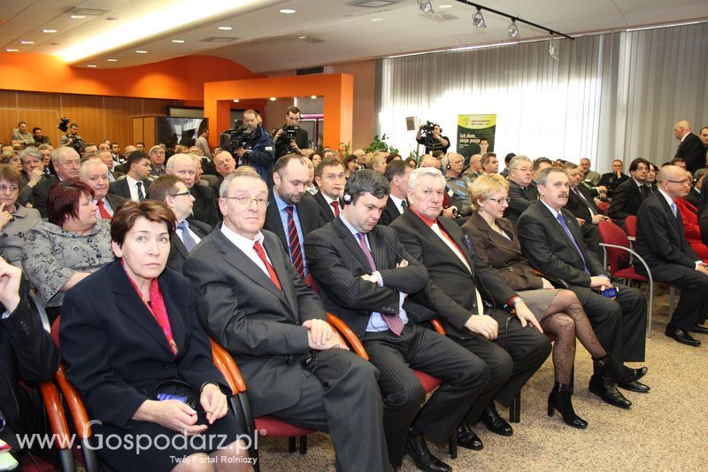 Wizyta Ministra Marka Sawickiego ministra rolnictwa i rozwoju wsi na AGROTECH Kielce