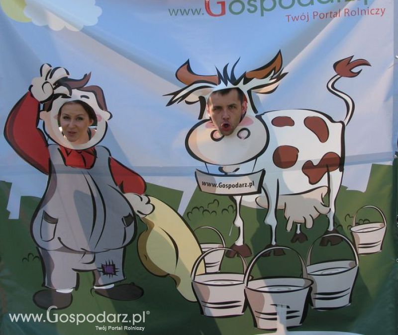 Gospodarz i Krówka znajdź swoje zdjęcie z Zielonego Agro Show 