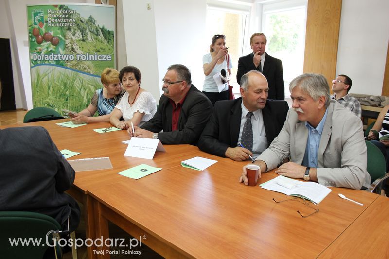 Wizyta Ministra Rolnictwa i Rozwoju Wsi w Małopolskim Ośrodku Doradztwa Rolniczego