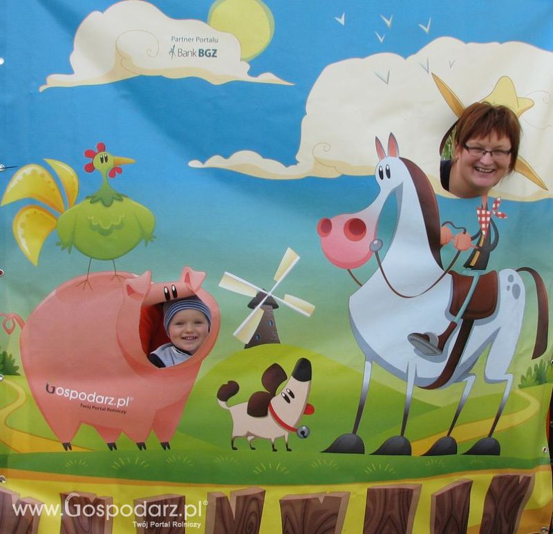 Zdjęcia ze świnką na Agro Show 2012 piątek