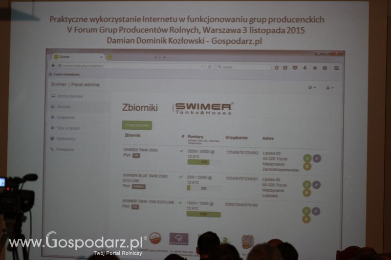 V Ogólnopolskie Forum Grup Producentów Rolnych