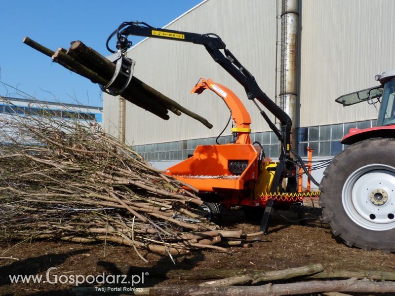 Ciągnikowy rębak bębnowy Skorpion 500 RB - TEKNAMOTOR
