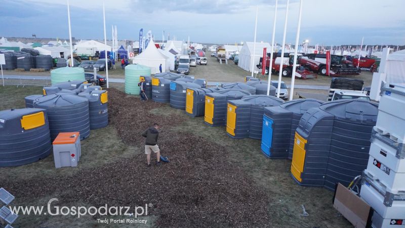 AGRO SHOW o wschodzie słońca