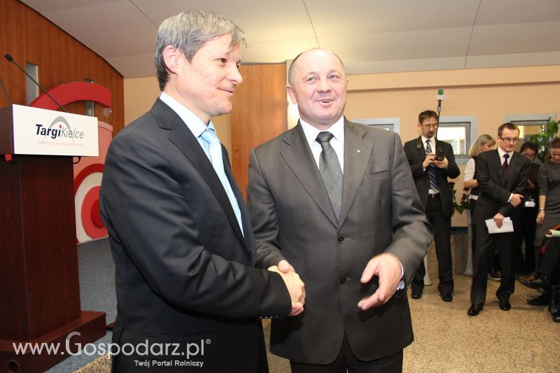 Wizyta Ministra Marka Sawickiego ministra rolnictwa i rozwoju wsi na AGROTECH Kielce