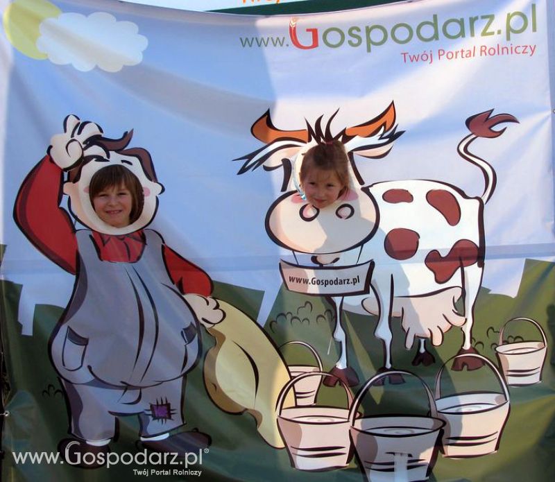 Gospodarz i Krówka znajdź swoje zdjęcie z Zielonego Agro Show 