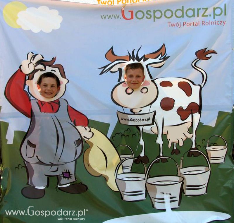 Gospodarz i Krówka znajdź swoje zdjęcie z Zielonego Agro Show 