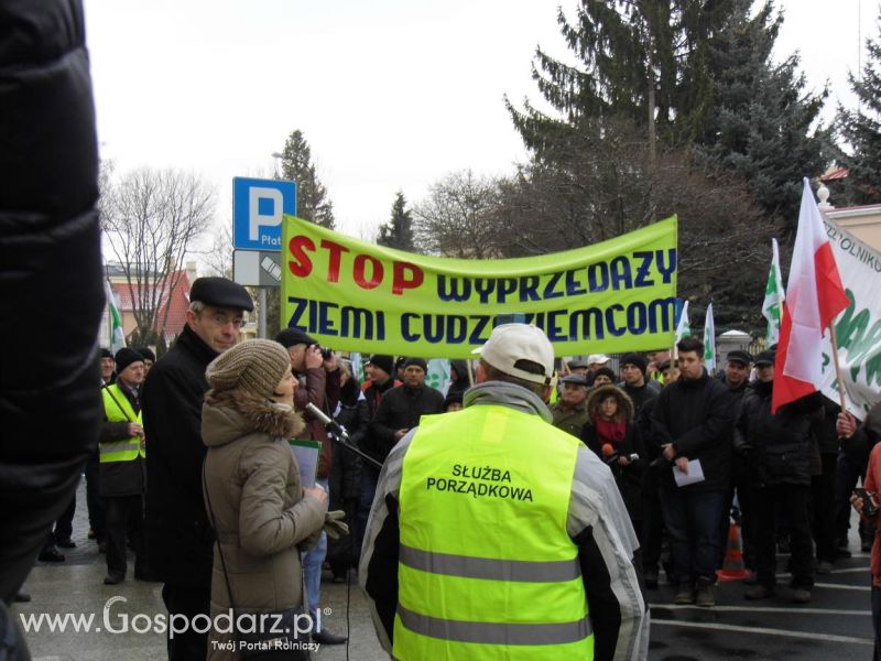 Protest Rolników w Lublinie