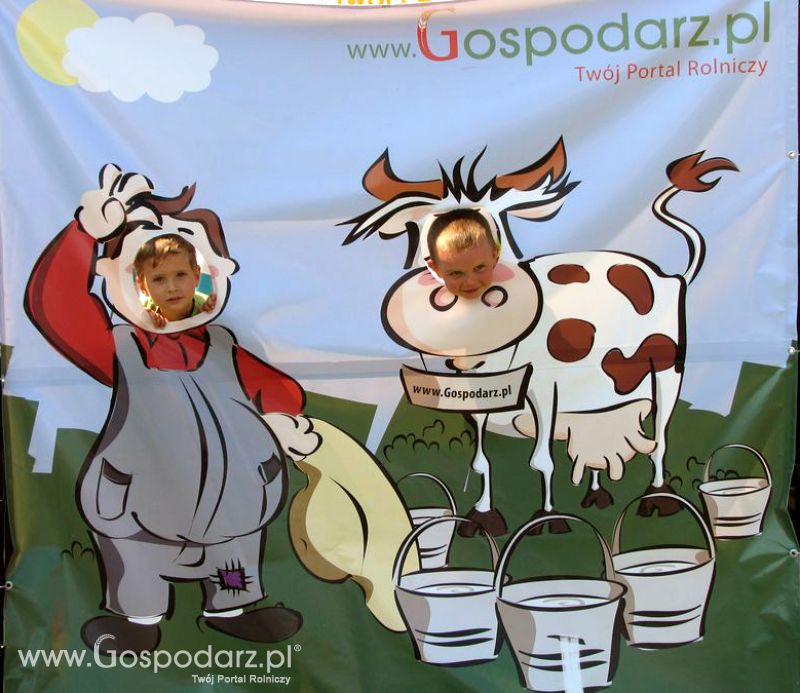 Gospodarz i Krówka znajdź swoje zdjęcie z Zielonego Agro Show 