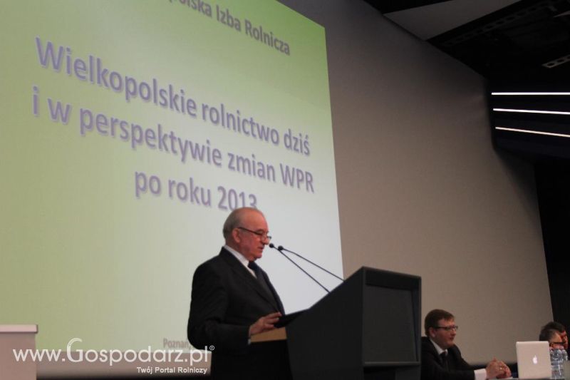 Debata Wielkopolskie rolnictwo dziś i w perspektywie zmian WPR po 2013 roku w Poznaniu