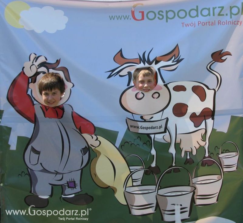 Gospodarz i Krówka znajdź swoje zdjęcie z Zielonego Agro Show 