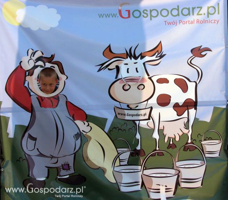 Gospodarz i Krówka znajdź swoje zdjęcie z Zielonego Agro Show 