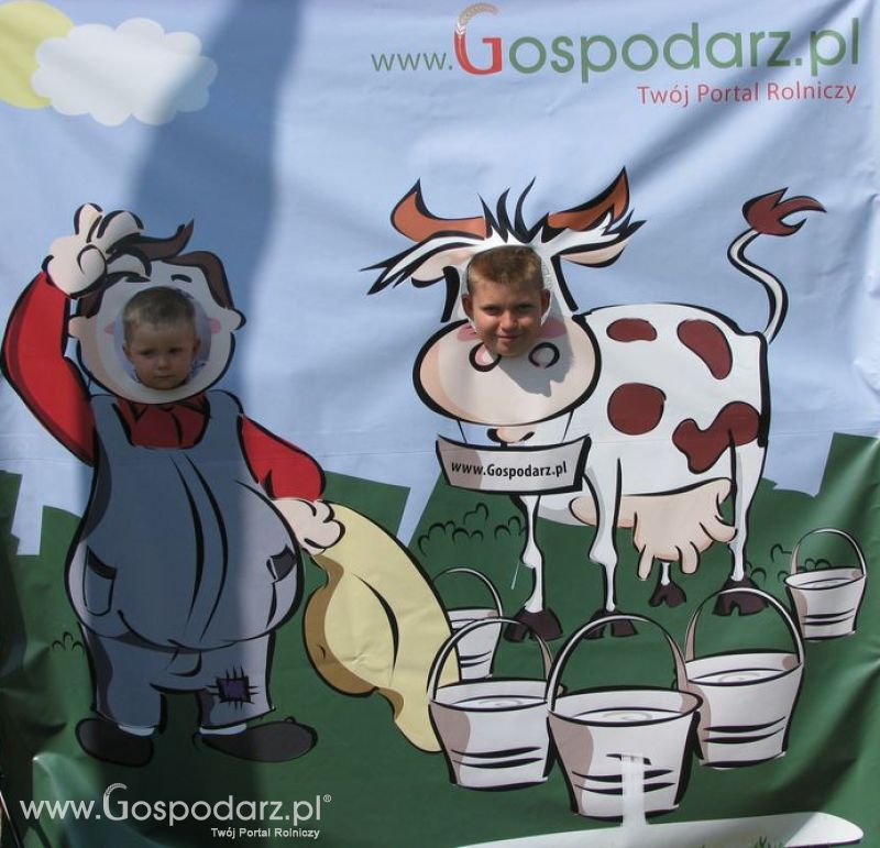 Gospodarz i Krówka znajdź swoje zdjęcie z Zielonego Agro Show 