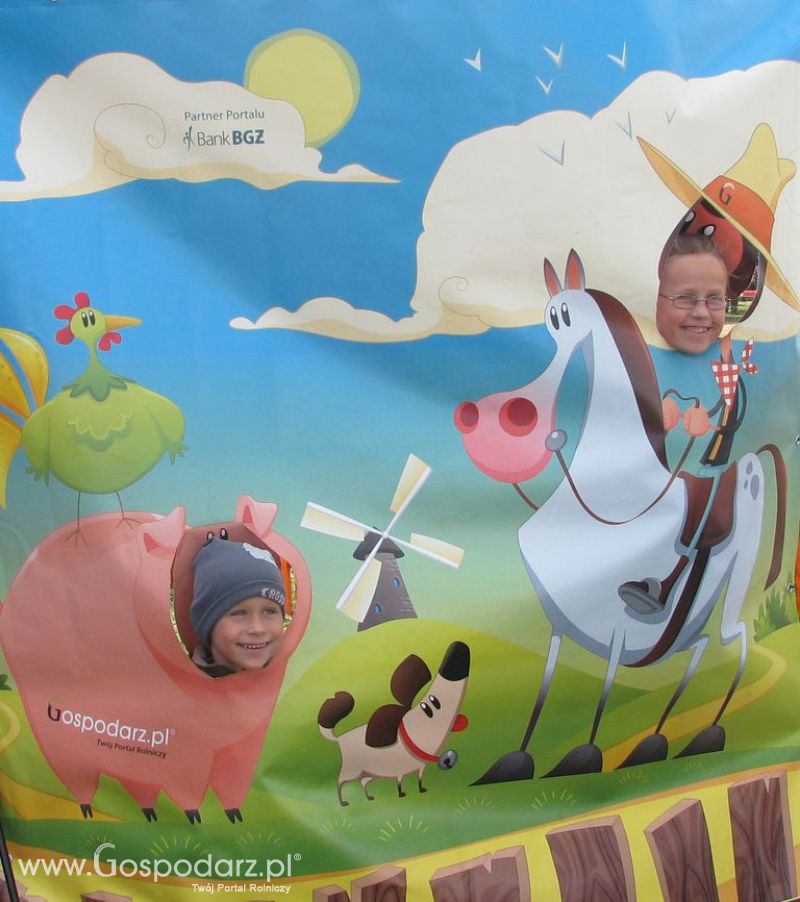 Zdjęcia ze świnką na Agro Show 2012 niedziela