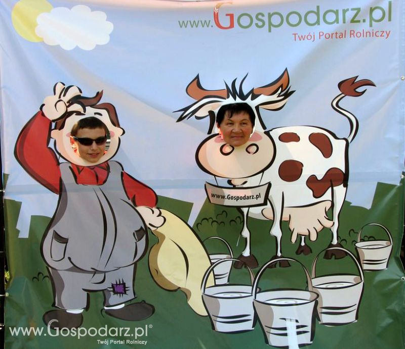 Gospodarz i Krówka znajdź swoje zdjęcie z Zielonego Agro Show 