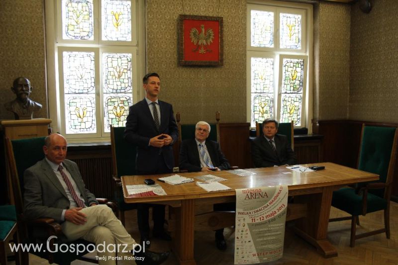 Konferencja prasowa Mięsna Arena 2013