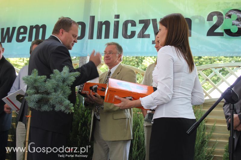 Nagrody - Szepietowo 2012 XIX Regionalna Wystawa Zwierząt Hodowlanych