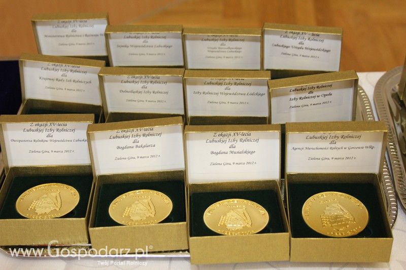 Debata Rolna 2012 oraz Jubileusz XV-lecia Lubuskiej Izby Rolniczej