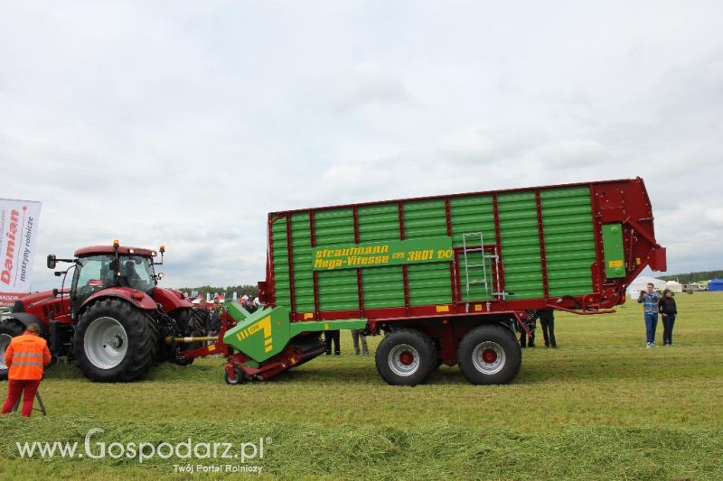 Pokazy maszyn Polskie Zboża Zielone Agro Show 2013