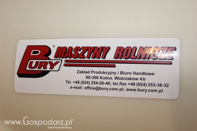 BURY Maszyny Rolnicze na Targach Sadownictwa i Warzywnictwa TSW 2013 w Warszawie