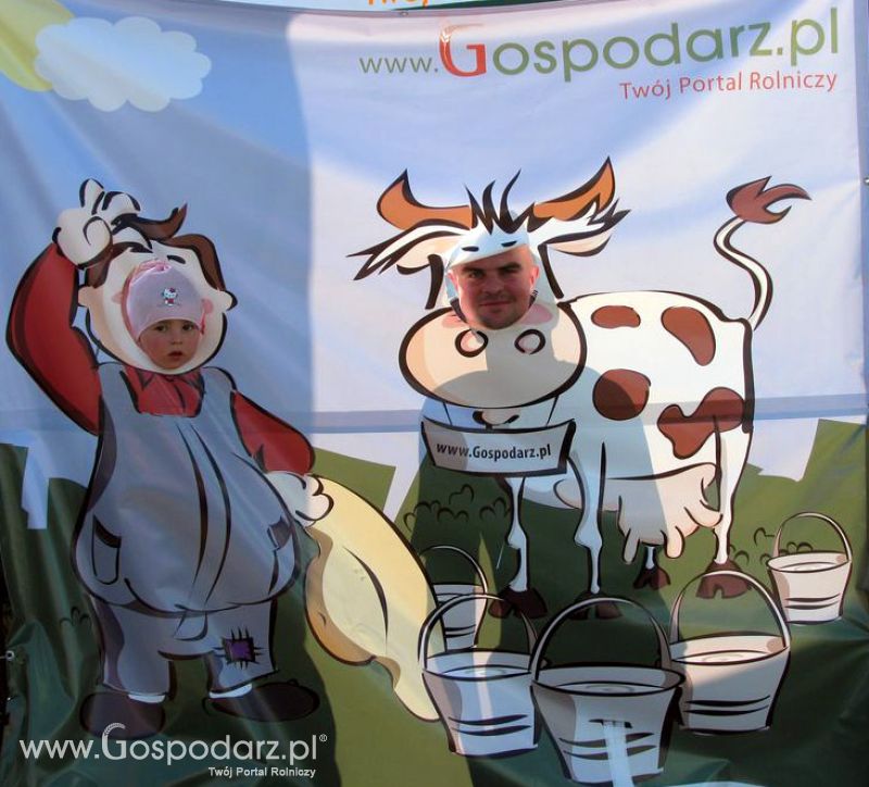 Gospodarz i Krówka znajdź swoje zdjęcie z Zielonego Agro Show 