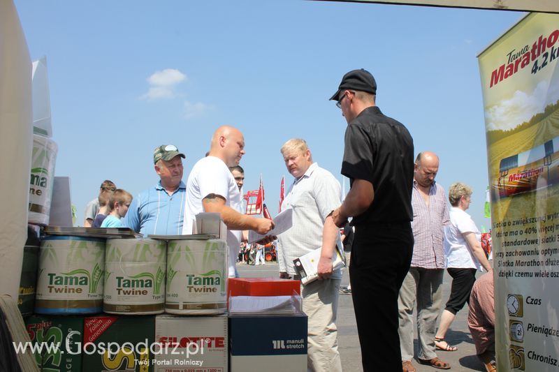 Produkty firmy TAMA, na Zielonym Agro Show w Kąkolewie (2011)